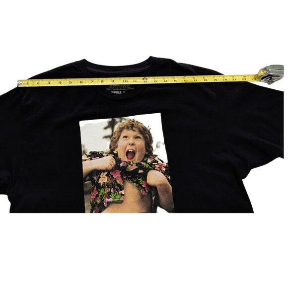 The Goonies Movie Graphic Tee “Truffle Shuffle” Black Men's *Sz L - Picture 5 of 6